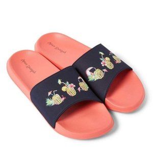 Vera Bradley Toucan Party Slide Sandals